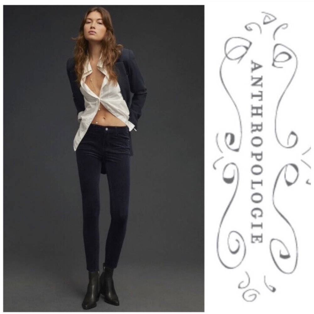 Anthropologie Pilcro Corduroy High-Rise Skinny Jeans [SIZE 28]